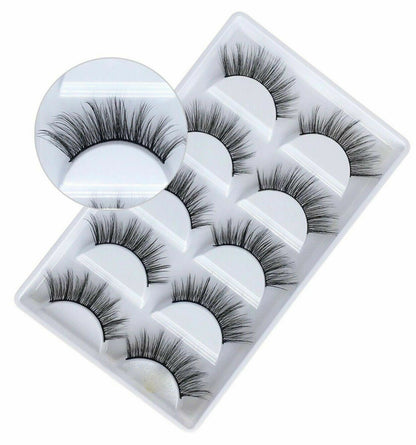 5 Pair🔥3D Mink🔥False Eyelashes🔥Wis